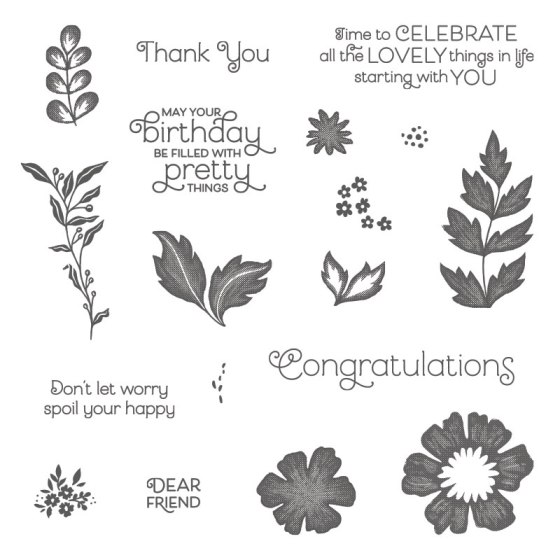 Everything is Rosy Stamp Set